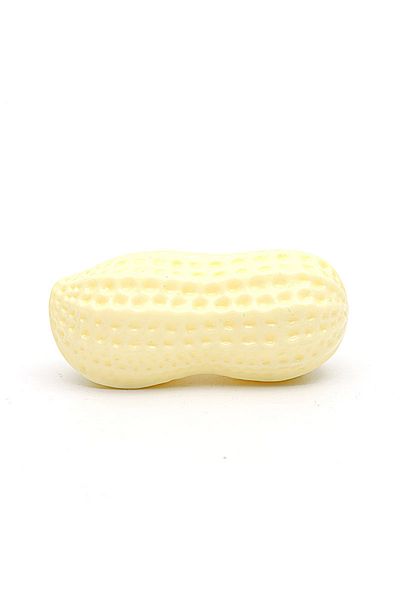 Choice Milk White Peanuts Dog Chewing Toy Simulation Peanut Squeaking Plaything Grinding Teeth Cleaning Ant