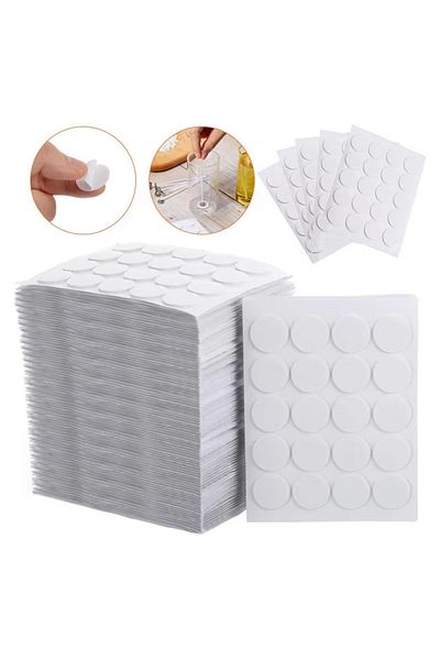 Choice 100pc Candle Wick Stickers Adhesive Heat Resistance Foam Double-sided Tape for Wax Fixed Base Hol...
