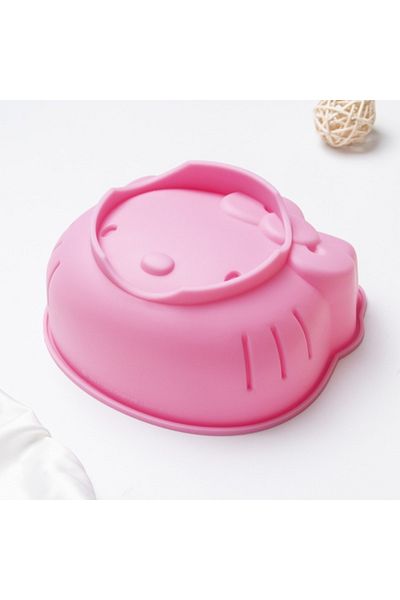 Choice Kitty Sanrioed Hello Kitty Cake Mould Kawaii Anime 6 Inch Bake Household Kitchen Mousse Rice Cake Si