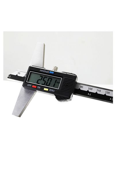 ETOPOO 0-150mm 6" Stainless Steel Metric Imperial Digital Depth Vernier Caliper Micrometer  Electric Dig...