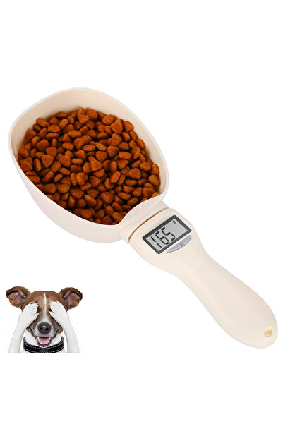 Choice 1pcs Pet Food Measuring Scoop Food Scale Electronic Dog Cat Feeding Bo...