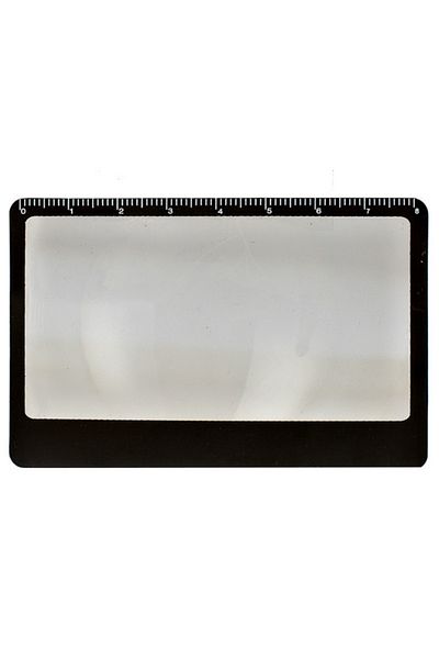 Choice Black Solar Igniter Fire Starter Ruler Emergency Magnifier Portable Pocket Magnifying Sheet Card For