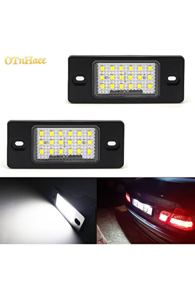 Choice مصباحان LED أبيض 6000 كلفن للوحة ترخيص سيارات فولكس فاجن: تيجوان 07-11...