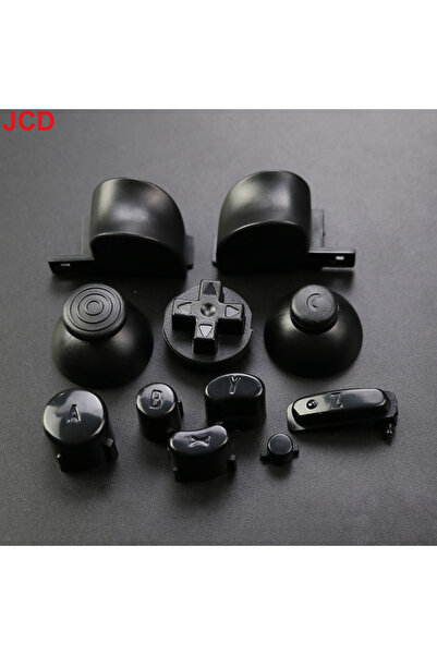 Choice N JCD 1 مجموعة كاملة من أزرار لوحة المفاتيح L R ABXY Z مع أغطية عصي ال...