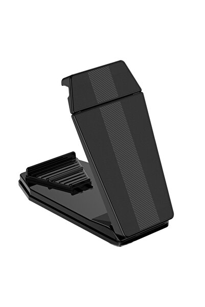 Choice حامل هاتف لوحي عالمي أسود اللون بقياس 4-10 بوصات، حامل مضاد للانزلاق، ...