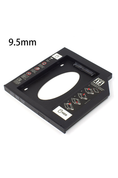 Ninth World 9.5mm Hot Sale Hard Drive 1tb 2nd Hdd Caddy Sata To Sata 2.5" Ssd Hdd Case For Laptop Odd Dvd/cd-rom