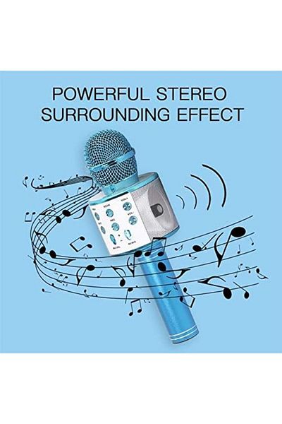 AWH Wireless Bluetooth Karaoke Microphone for Kids Birthday Presents Assorted Colors