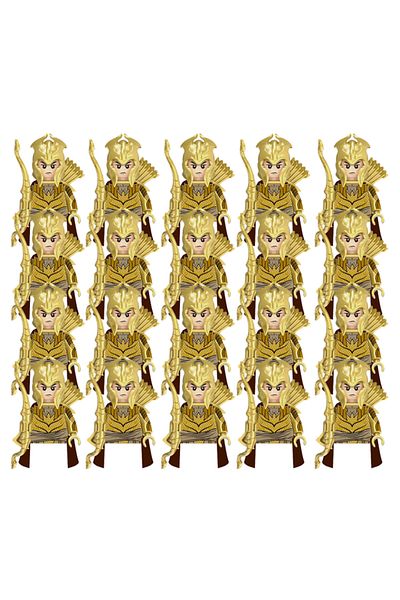 Choice Xh1726-20pcs 20pcs Medieval Military Lord Of Elven Guard Army Orcs Dwarves Warriors The Rings Childr