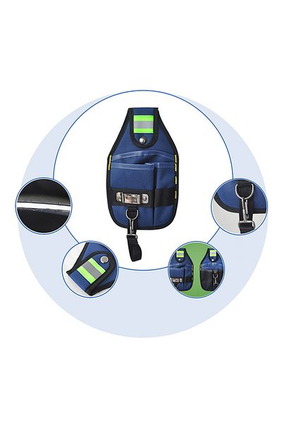 Choice Tool Holder Pouch Bag Work Belt Attachment for DIY Electricians Tool Carpenters