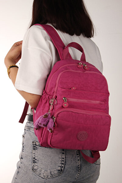 By Hakan My Polo 8745 Clinker Women's Backpack Medium Day Water Resistant Purple