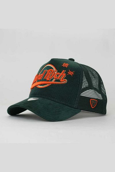 Rust&Rich Green Men's Trucker Hat - Women's Hard Collection Rich