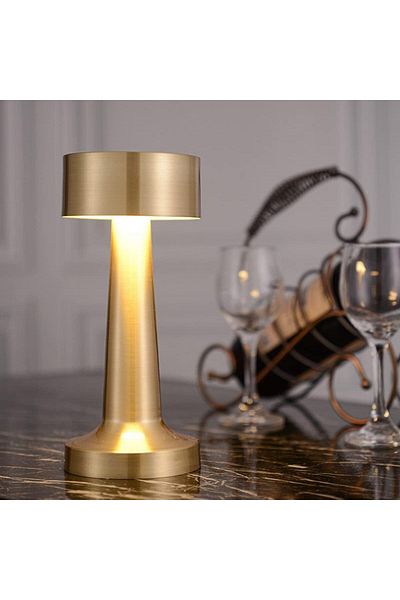 AWH LED Desk Lamp, Touch Sensor, 1800mAh USB Rechargeable, Dimmable Light for Bedroom & Outdoor
