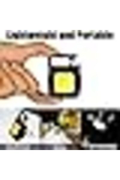 AWH 800Lumens Rechargeable Mini Flashlight, 3 Modes, Keychain, Magnet Base, Bottle Opener