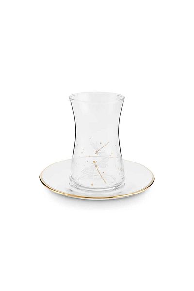 Karaca Yusufçuk Gold Tee-Set für 6 Personen, 12 Teilig