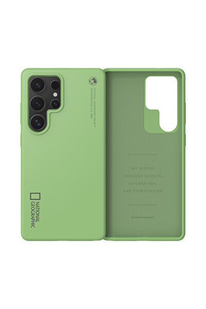 NATIONAL GEOGRAPHIC Silicone Case V2 Galaxy S25 Ultra - Green