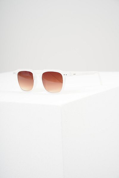 WATCHOFROYAL Royal Eyewear Re981 Transparent Brown Sunglasses