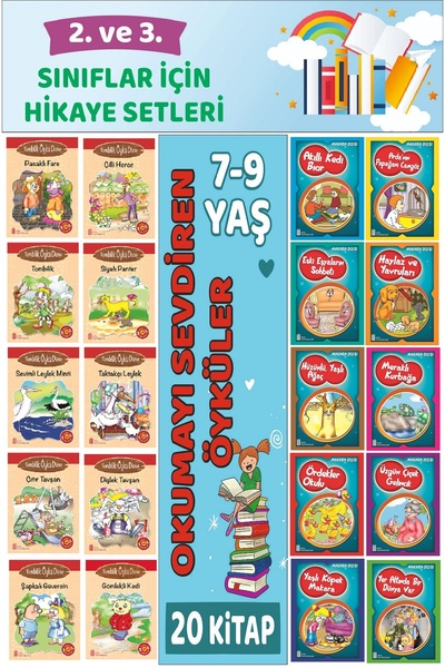 Ata Yayıncılık 2.ve 3.Sınıflar İçin Okuma Alışkanlığı Kazandıran Mükemmel 20 ...