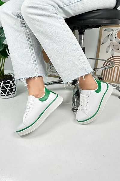 İmerShoes Pantofi de damă casual Pantofi sport cu șireturi, confortabile, talpă groasă 525G