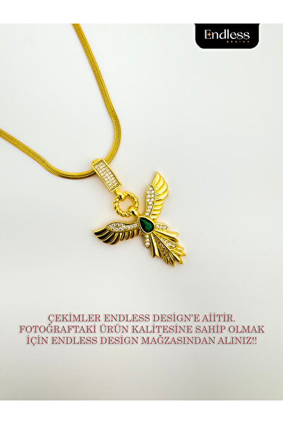 Butik أجنحة النعمة قلادة