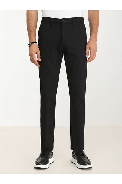 Kip Woven Casual Cotton Blend Trousers