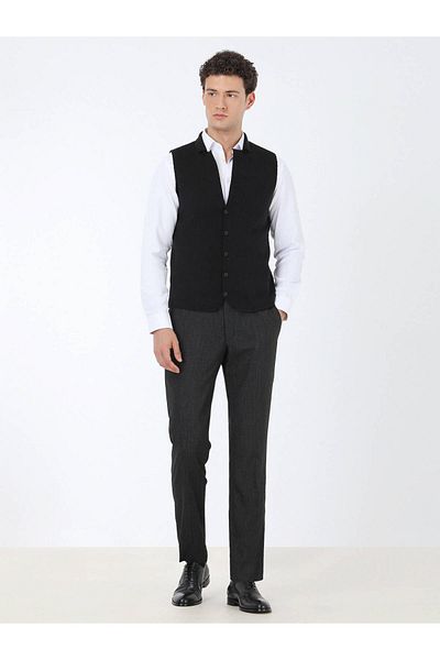 Kip Plain Knit Knitwear Vest