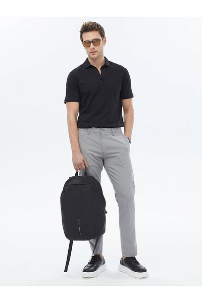Kip Woven Slim Fit Casual Trousers
