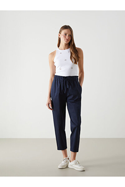 LC Waikiki Pantaloni de damă cu talie elastică din noua colecție - S5JS68Z8