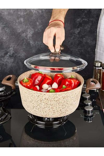FALEZ Creamy Deep Pot 28 cm