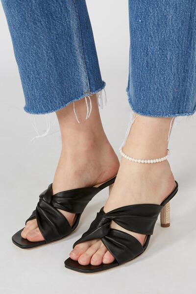New Obsessions Polyester Pearl Single Row Anklet
