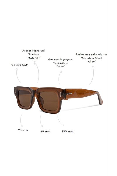 WATCHOFROYAL Royal Eyewear Re3688 Brown Sunglasses