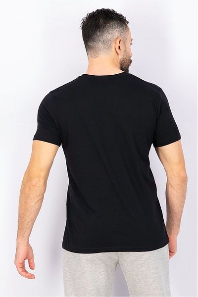 Gant Men Crew Neck Short Sleeve Embroidered T-shirt, Black