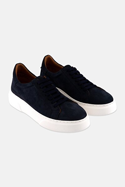 Algspar Men Lace Up Casual Shoes, Navy