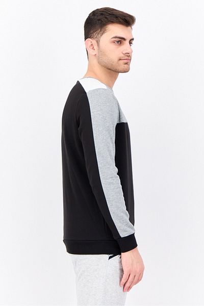 Puma Men Sportswear Fit Long Sleeves Outdoor Sweatshirt, Grey