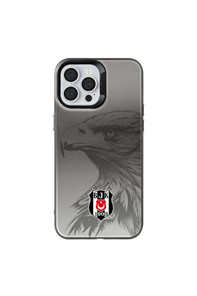 Beşiktaş iPhone 13 Pro Max uyumlu Beşiktaş Kartal Logo Telefon Kılıfı