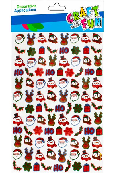 Floopy Stickere model Craciun, 96 mini modele pentru realizarea decoratiunilo...