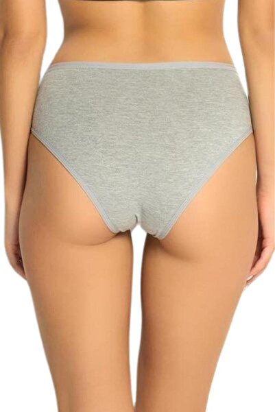 CNT Жіночі труси з високою талією та великим розміром - спеціальний набір з 3 штук (чорні, білі, тілесні, сірі)