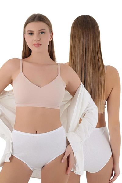 CNT 1-Pack Rib High Waist Women's Bato Panties