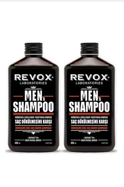 Revox 400 Ml X 2 Men Shampoo - Anti-Hair Loss