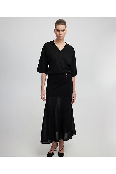 İpekyol Fabric Mix Skirt