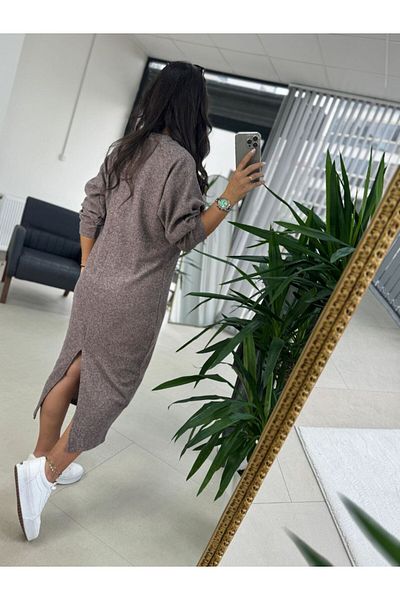 SHUGAA ROCHIE DE DAMA OVERSIZATĂ FLUTER SOFT TEXTURATĂ