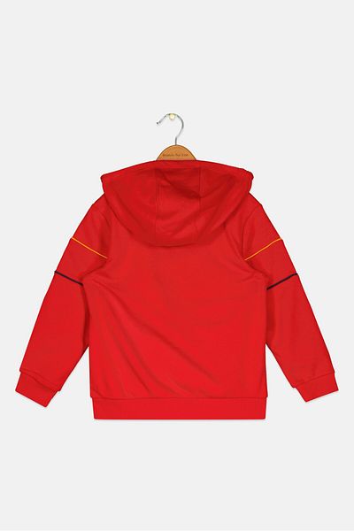 SKECHERS Kids Boy Sportswear Fit Training Sweatshirt, Red