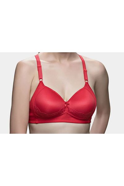 AybarsStore Wire Free Sponge Lace Recovery Minimizer Bra
