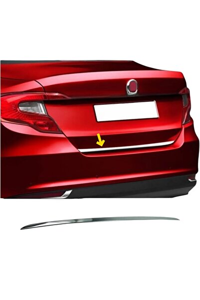 Leonacs Fams Otomotiv Fiat Egea Krom Bagaj Alt Çıtası 2015 Üzeri Paslanmaz Çe...
