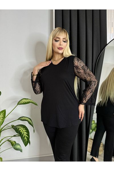 ViolettaXL ΓΥΝΑΙΚΕΙΑ ΜΕΓΑΛΗ ΜΕΓΕΘΟΣ ΜΠΛΟΥΖΑ ΜΕ ΔΑΝΤΕΛΕΣ ΜΕ ΛΑΓΟΥΣ ΜΕ ΛΑΓΟΥΣ ΜΠΛΟΥΖΑ ΕΜΠΙΣΤΟΣ ΒΙΣΚΟΝ