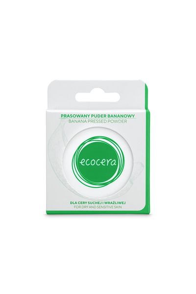 ECOCERA ECOCERA Banana Pressed Powder - suchá a citlivá pleť, 10g