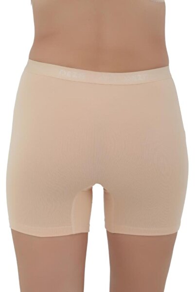 CNT Women's Boxer Briefs - Elastic Waist and Soft Fabric Special Pack of 3 (Black, White, Skin Color)