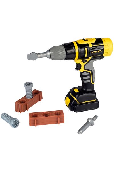 Smoby Stanley Mechanical Drill Toy With Accessories