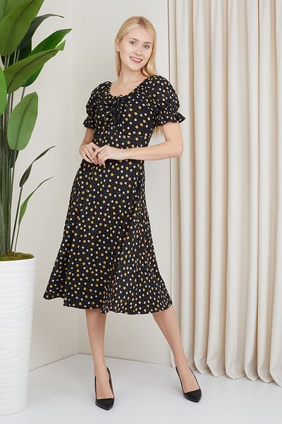 Banadamoda Rochie de dama cu imprimeu floral