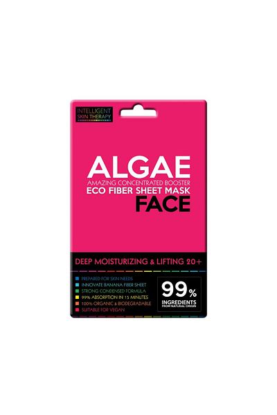 Intelligent Skin Therapy Deep Moisturizing & Lifting 20+ Eco Fiber Sheet Mask Face Algae