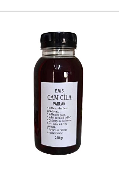 E.M.S AVM CAM CİLA  250 GR CAM VERNİK PARLAK .